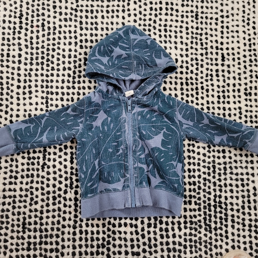 Tucker & Tate zip up hoodie, 9m